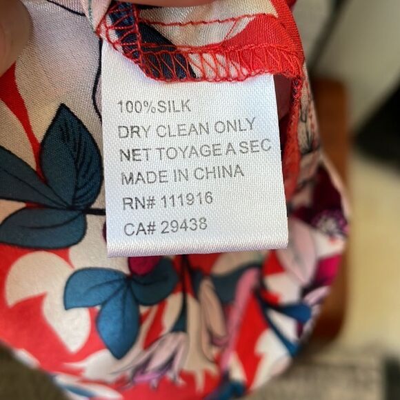 Yumi Kim Silk Flower District Jumpsuit Red S - Picture 8 of 11